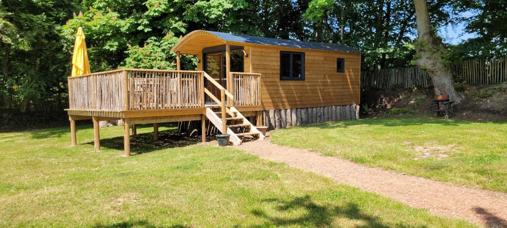 Roulotte Escapade Nature A Morainville Exterior foto